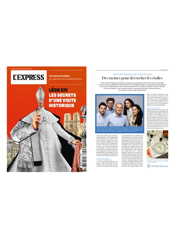 Revue de presse – L’Express – C4 Manufactures (Septembre 2026)